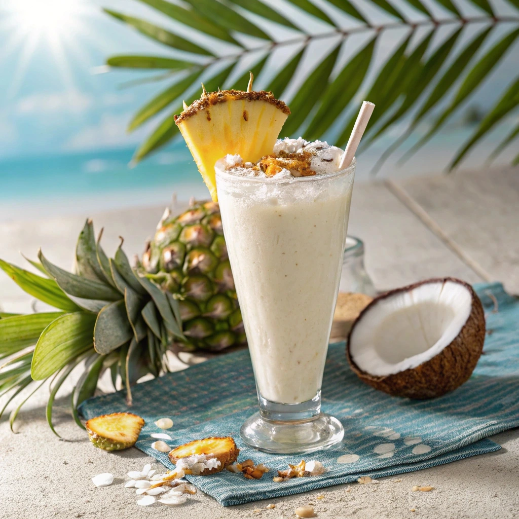Pineapple Coconut Shake: Refreshing Tropical Recipe & Benefits