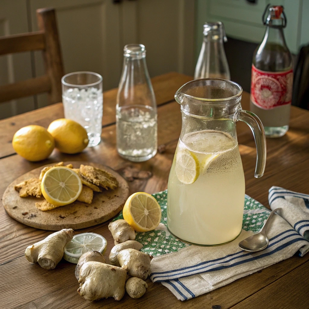 Easy Ginger Ale Recipe – Fresh, Fizzy, and Homemade