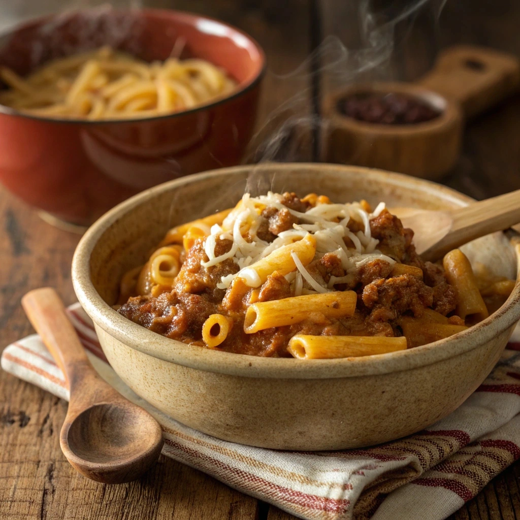 Easy Homemade Beefaroni Recipe – Classic Comfort Food