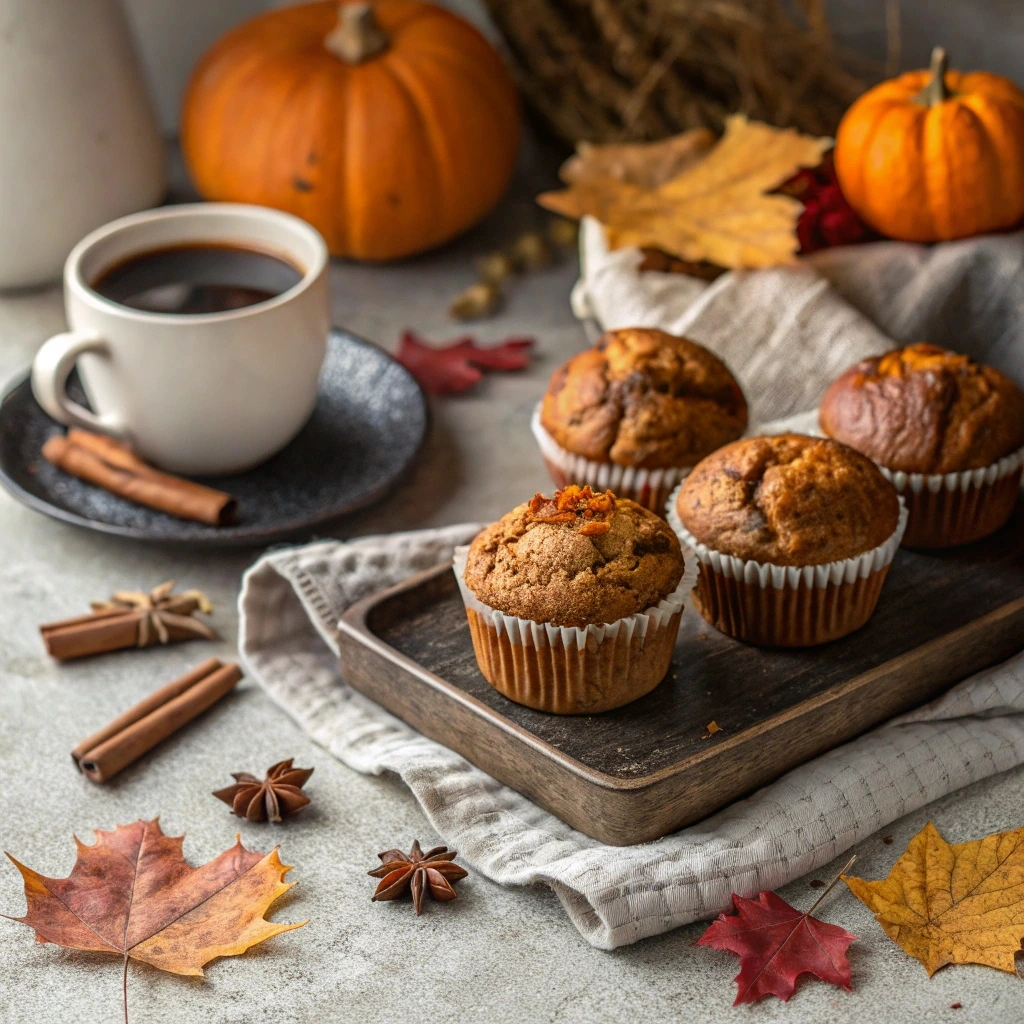 Easy & Moist Banana Pumpkin Muffins Recipe for Fall Baking