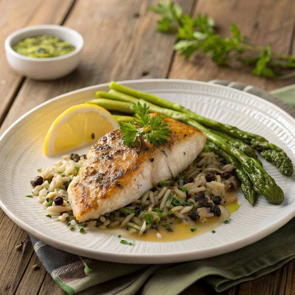 Easy and Delicious Rockfish Recipe with Lemon Butter Sauce