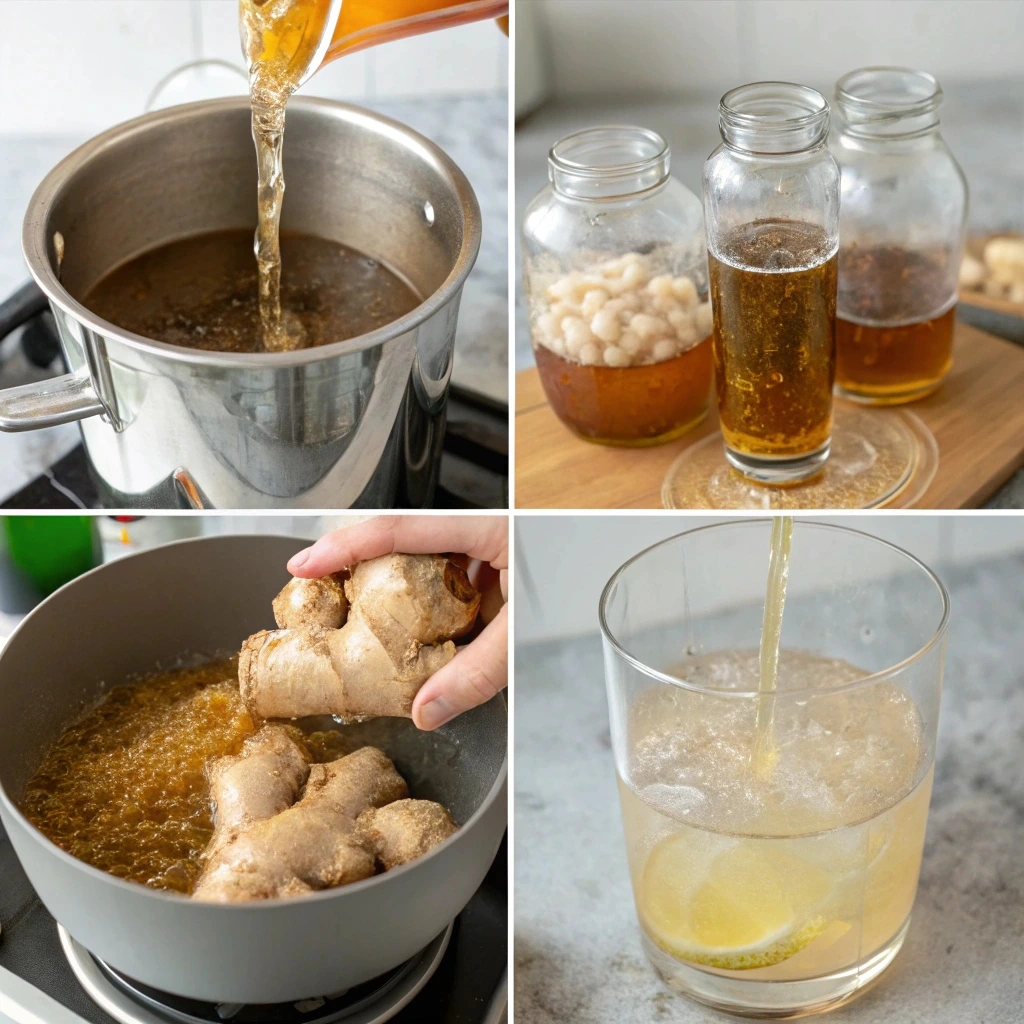 Easy Ginger Ale Recipe – Fresh, Fizzy, and Homemade
