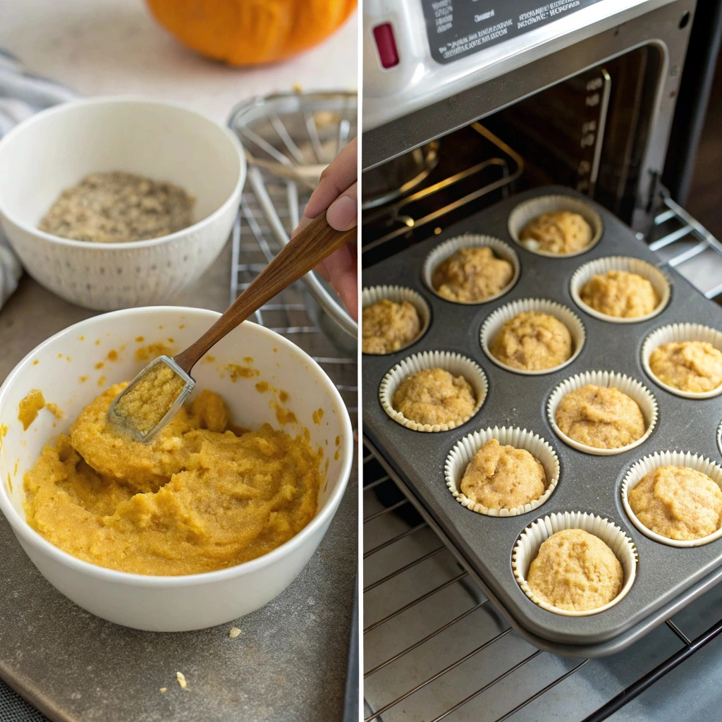 Easy & Moist Banana Pumpkin Muffins Recipe for Fall Baking