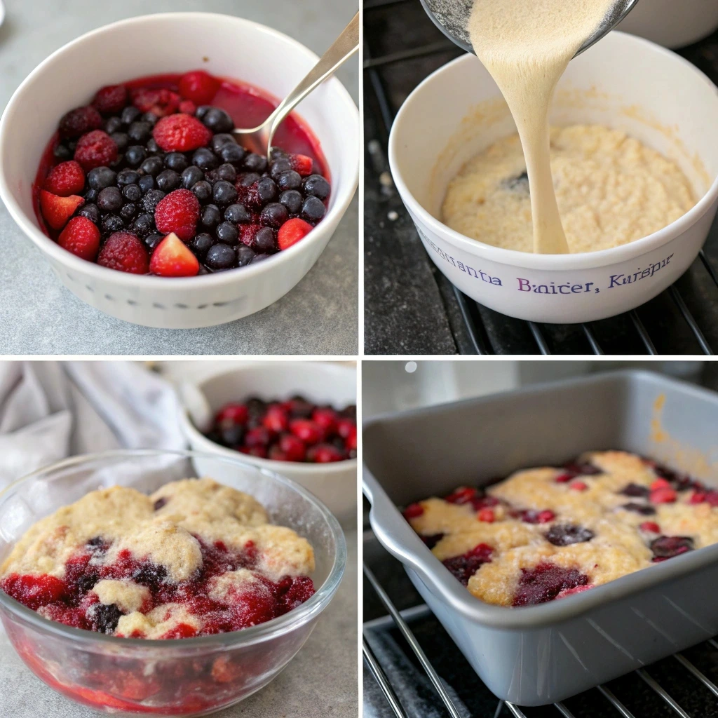 Best Mixed Berry Cobbler Recipe - Easy Homemade Dessert