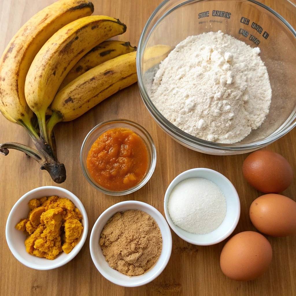 Easy & Moist Banana Pumpkin Muffins Recipe for Fall Baking
