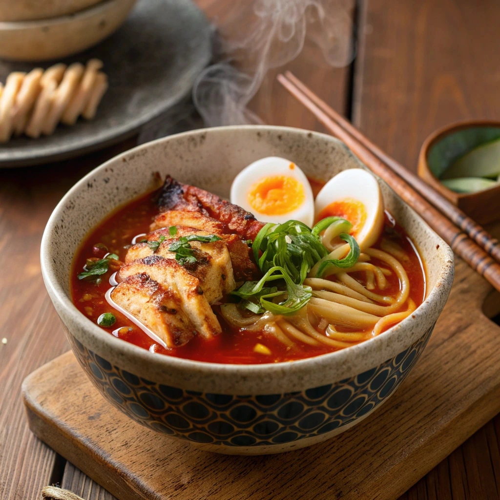 Fiery Chicken Ramen Recipe That’s Bold, Spicy & Irresistible