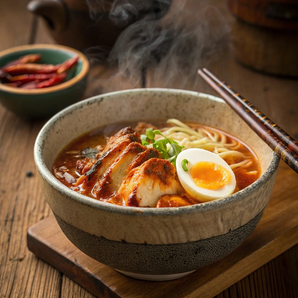 Fiery Chicken Ramen Recipe That’s Bold, Spicy & Irresistible