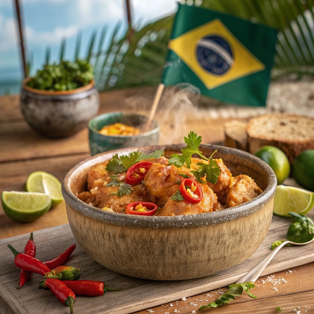 Best Spicy Brazilian Coconut Chicken Recipe – Bold & Easy