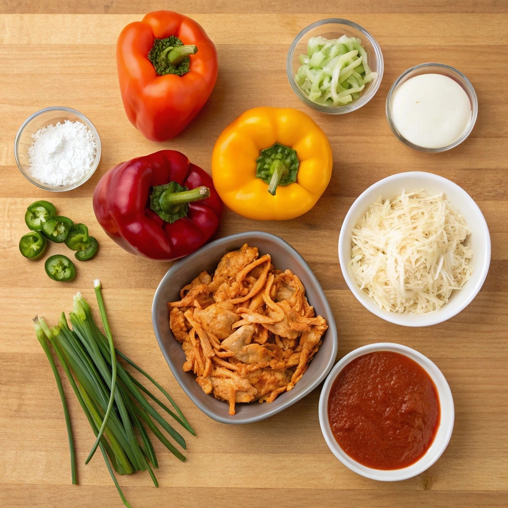 Best Buffalo Chicken Stuffed Peppers - Easy & Flavor-Packed