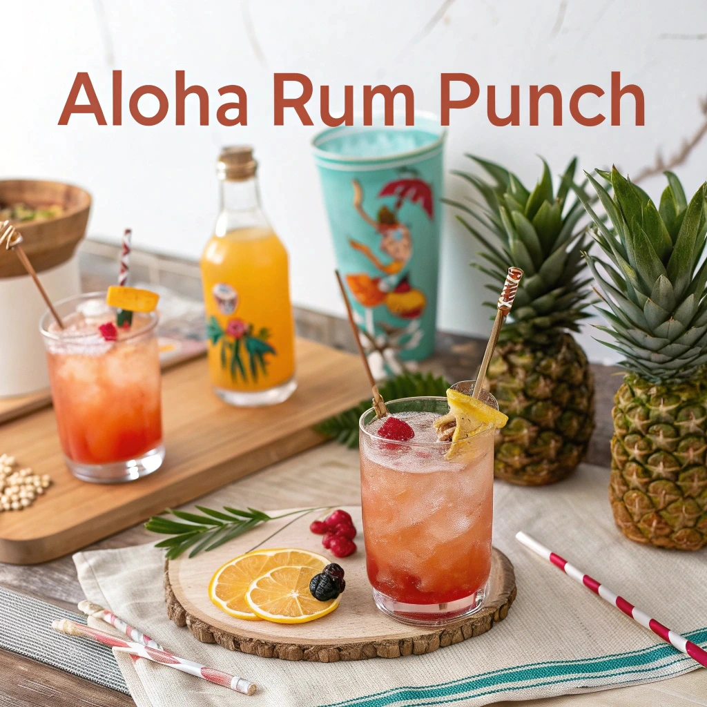 Best Aloha Rum Punch Recipe Ever – Easy, Tropical & Irresistible